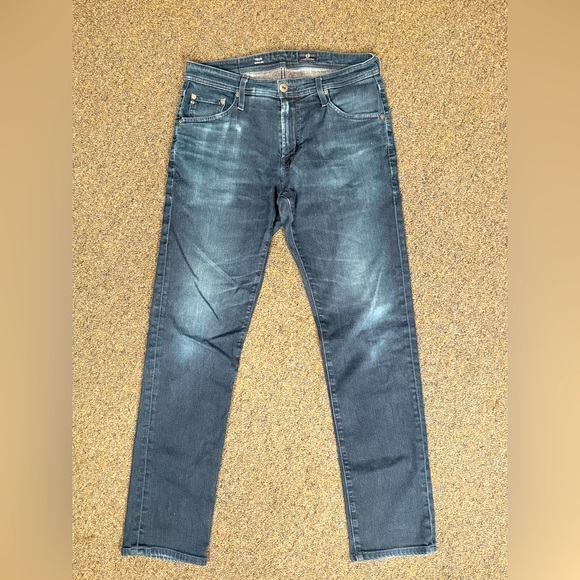 AG Adriano Goldschmied The Tellis Modern Slim Stretch Blend Jeans Mens 32 x 34 - Picture 1 of 9